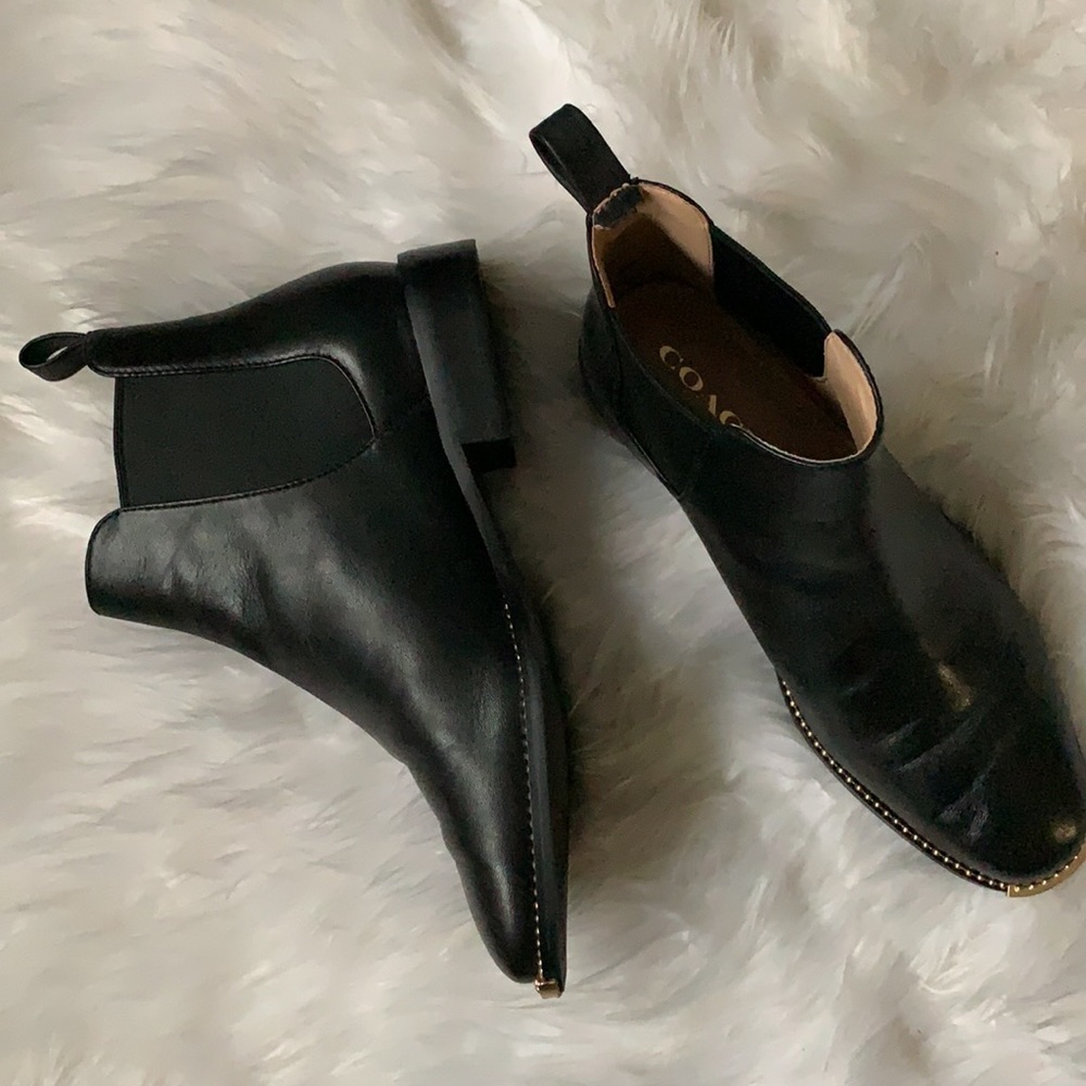 COACH | Nichole Leather Booties